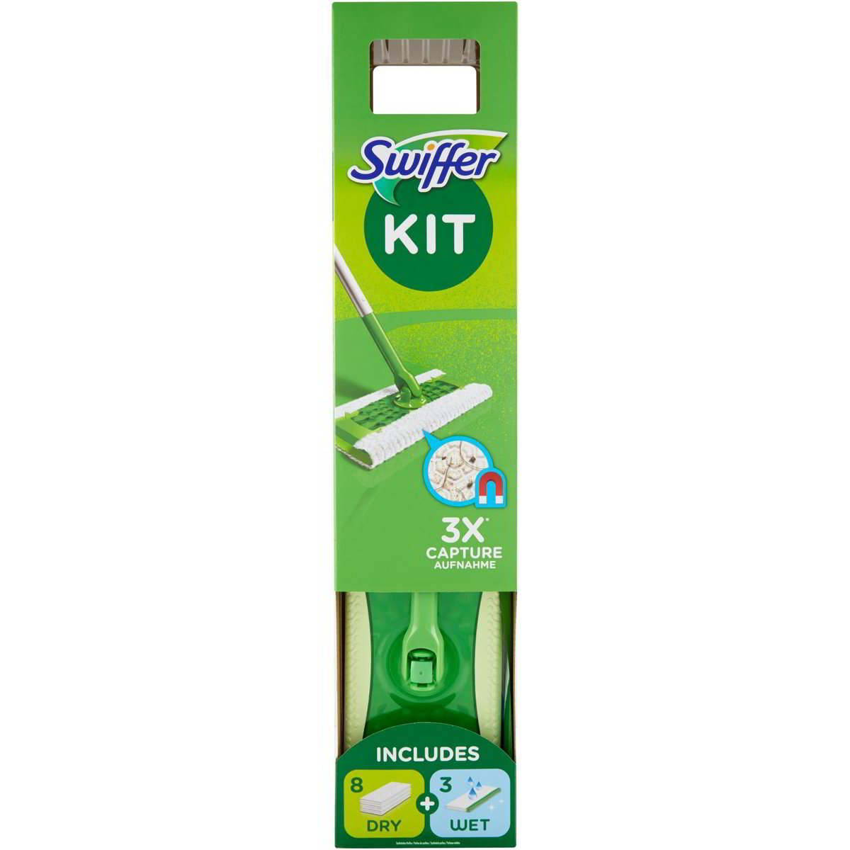 2 Panni Lavabili In Microfibra Per Mop Swiffer - Ricambio Per Pavimenti Bagnato/Asciutto, Riutilizzabili - 5