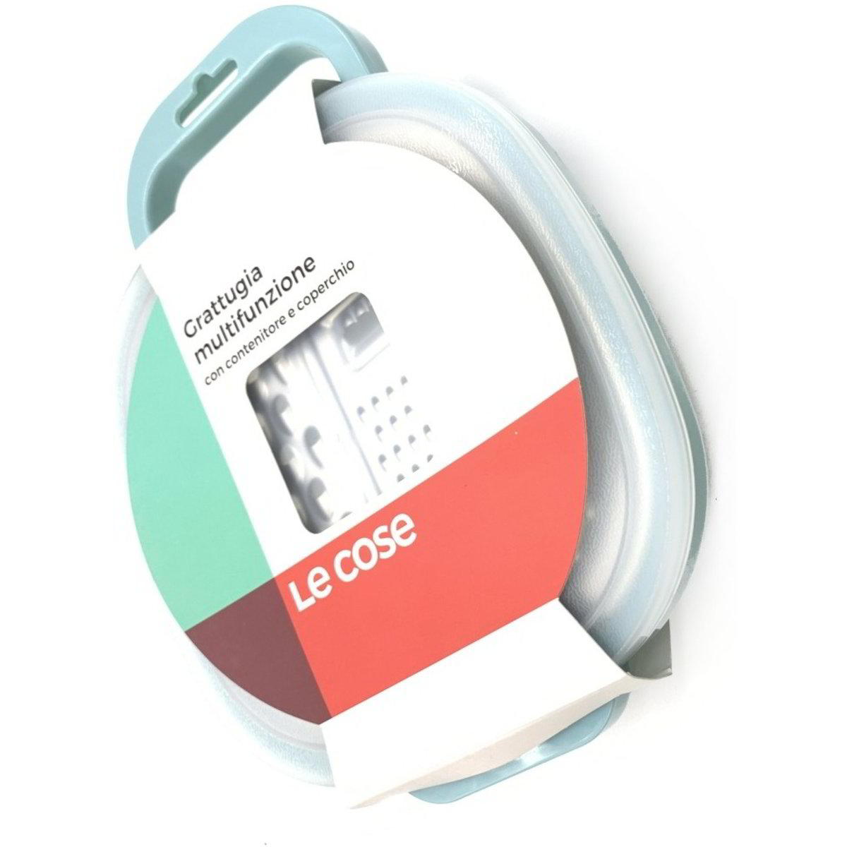 Grattugia Con Contenitore Ermetico Vetrineinrete® | 2 Lame Per Formaggio E Verdure | Capacità 2 Litri - Foto 7