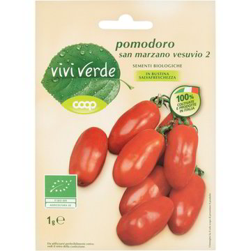 semi italiani bío. 50 semi pomodoro san Marzano 