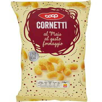 Patatine Di Mais Cornetti Al Formaggio Coop Coop Shop
