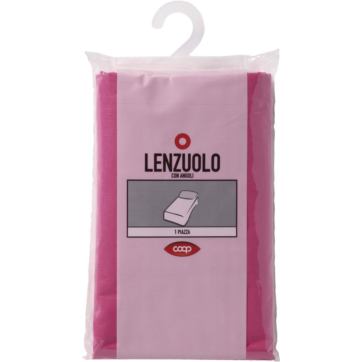 Lenzuolo Con Angoli Matt & Rose 100% Cotone Lavato – 140x200 Cm, Altezza 30 Cm, Tinta Unita Lie De Vin, Certificato Oeko-TEX