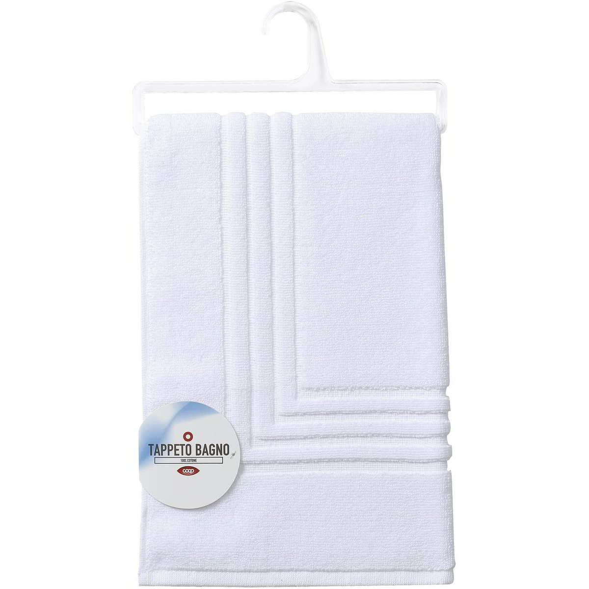 Tappeto Da Bagno Elly Vivaraise In Cotone 70x140 Cm – Morbido, Assorbente E Chic, Colore Neve