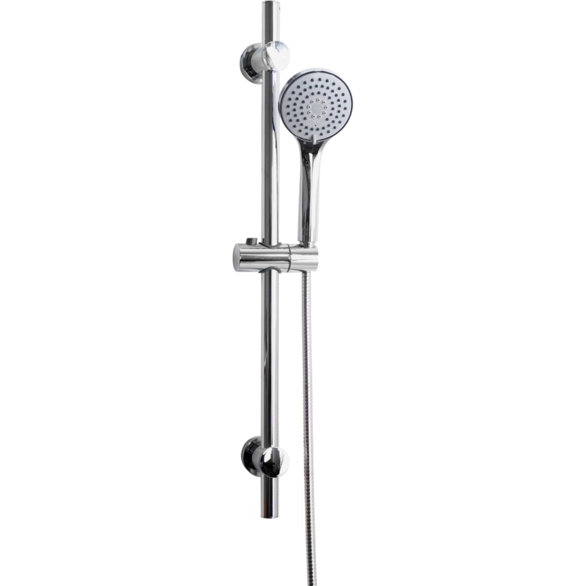 Soffione Doccia A Mano In Acciaio Inox Cromato 3 Funzioni (massaggio/pioggia) - 160 Cm - Ugelli In Silicone Anti-calcare