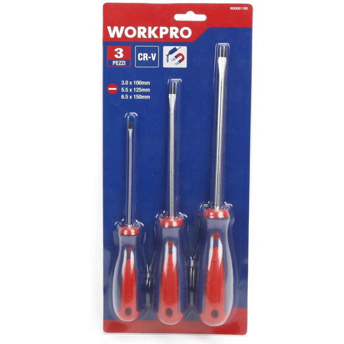 Set Di Cacciavi Con Punta Magnetica Da 6/8/10 Pezzi, Phillips E Piatto, Impugnatura Professionale Con Cuscino | Set Di Utensili Manuali - Foto 10