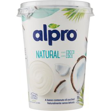 Yogurt di soia di soia con cocco ALPRO 500 G - Coop Shop