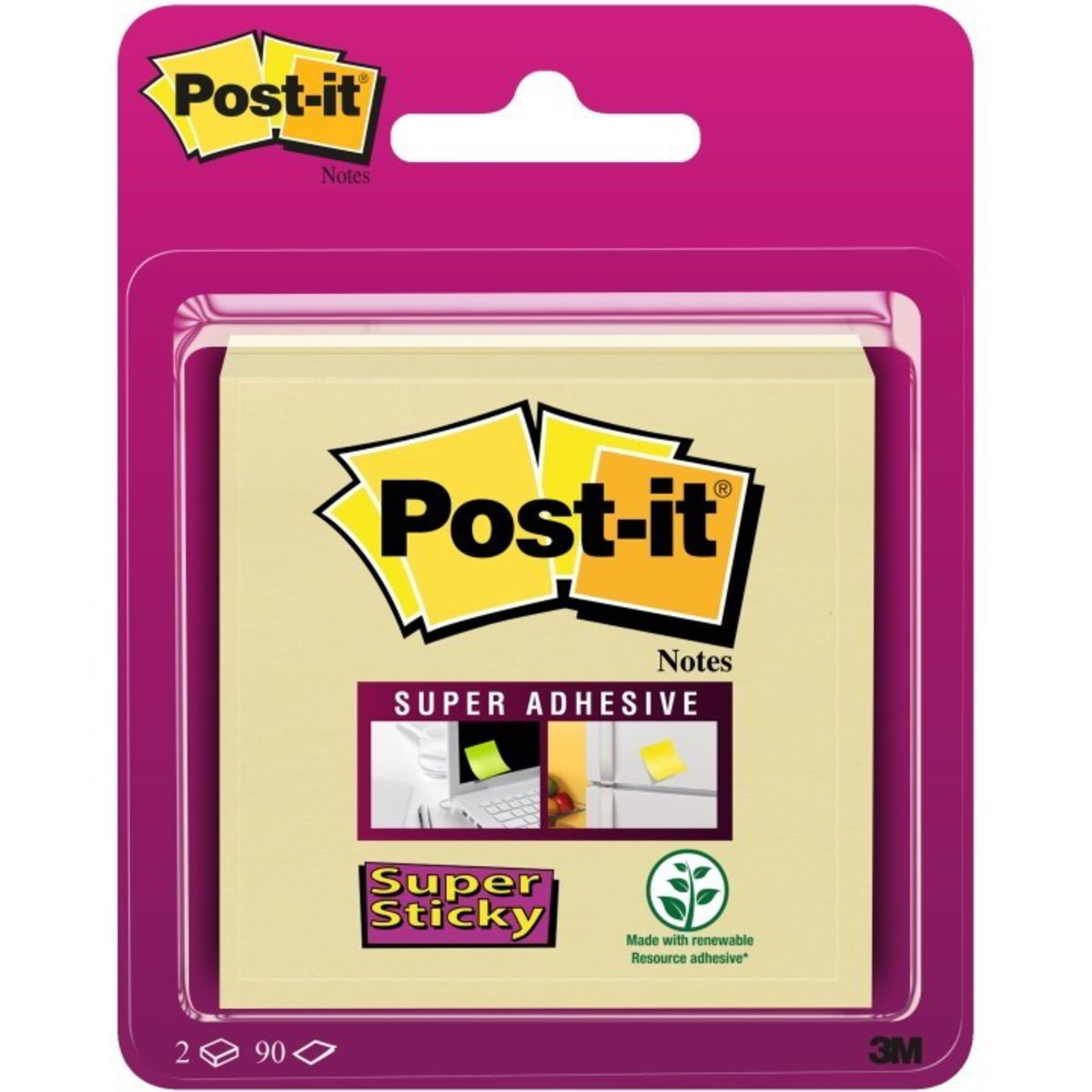Post-It Super Sticky - Blocchi Adesivi Per Appunti, Promemoria E Idee