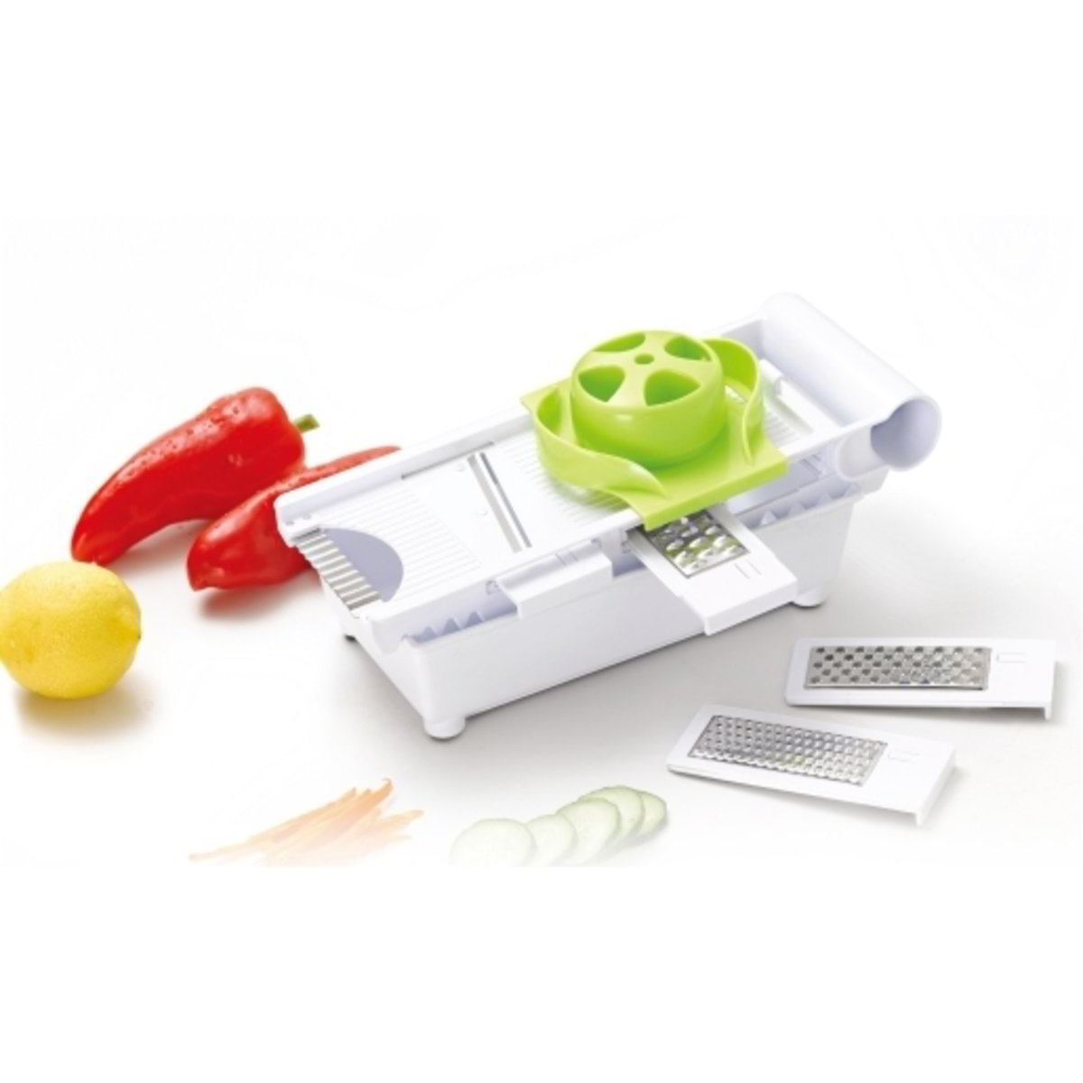 Mandolina Da Cucina Professionale Multifunzionale – Tagliaverdure A Lame Intercambiabili Per Affettare, Grattugiare E Tagliare