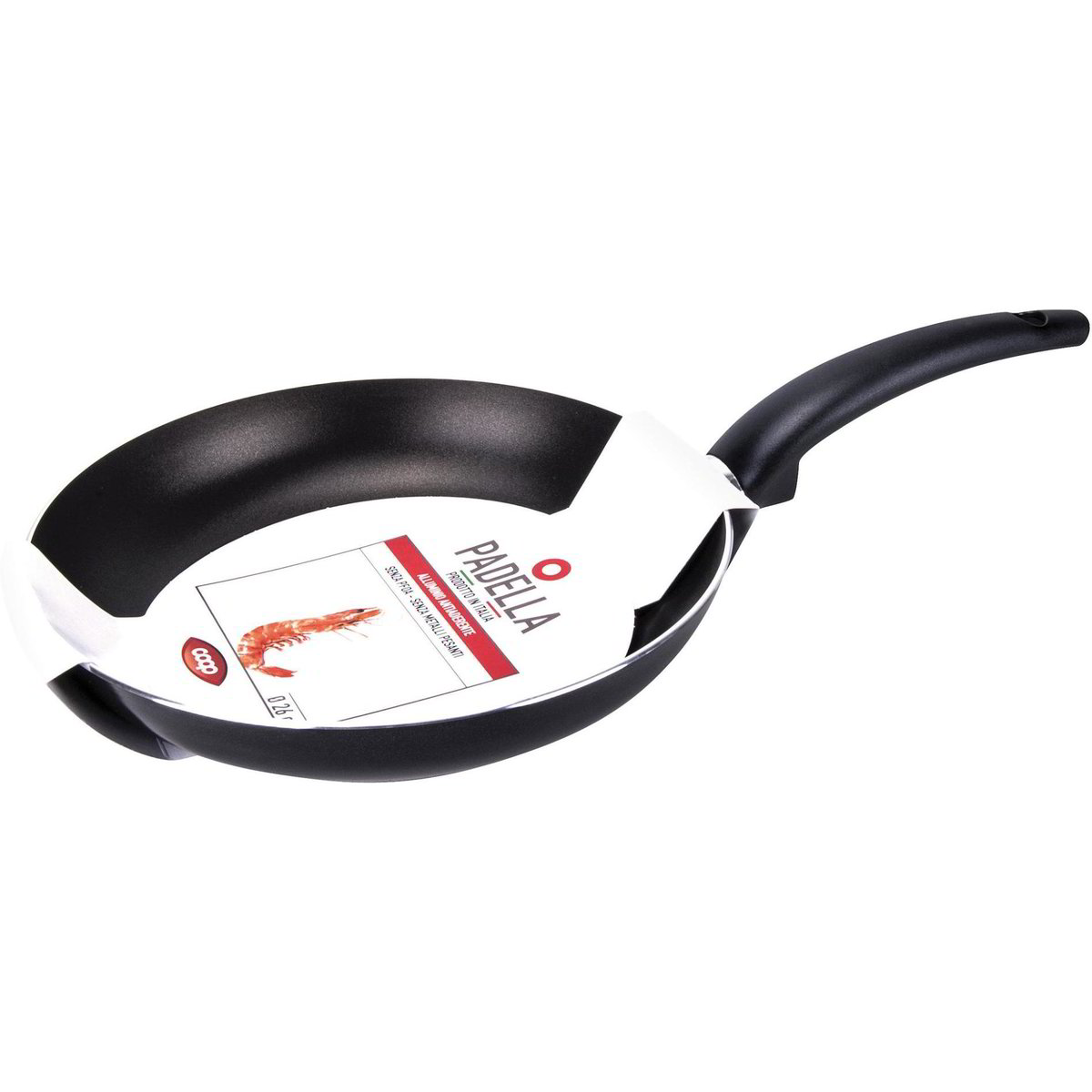 Padella Saltapasta Excelsia Phoenix 26 Cm In Alluminio Antiaderente 5 Strati - Per Tutti I Piani Cottura, Compresa Induzione (Colore Rosso) - 12