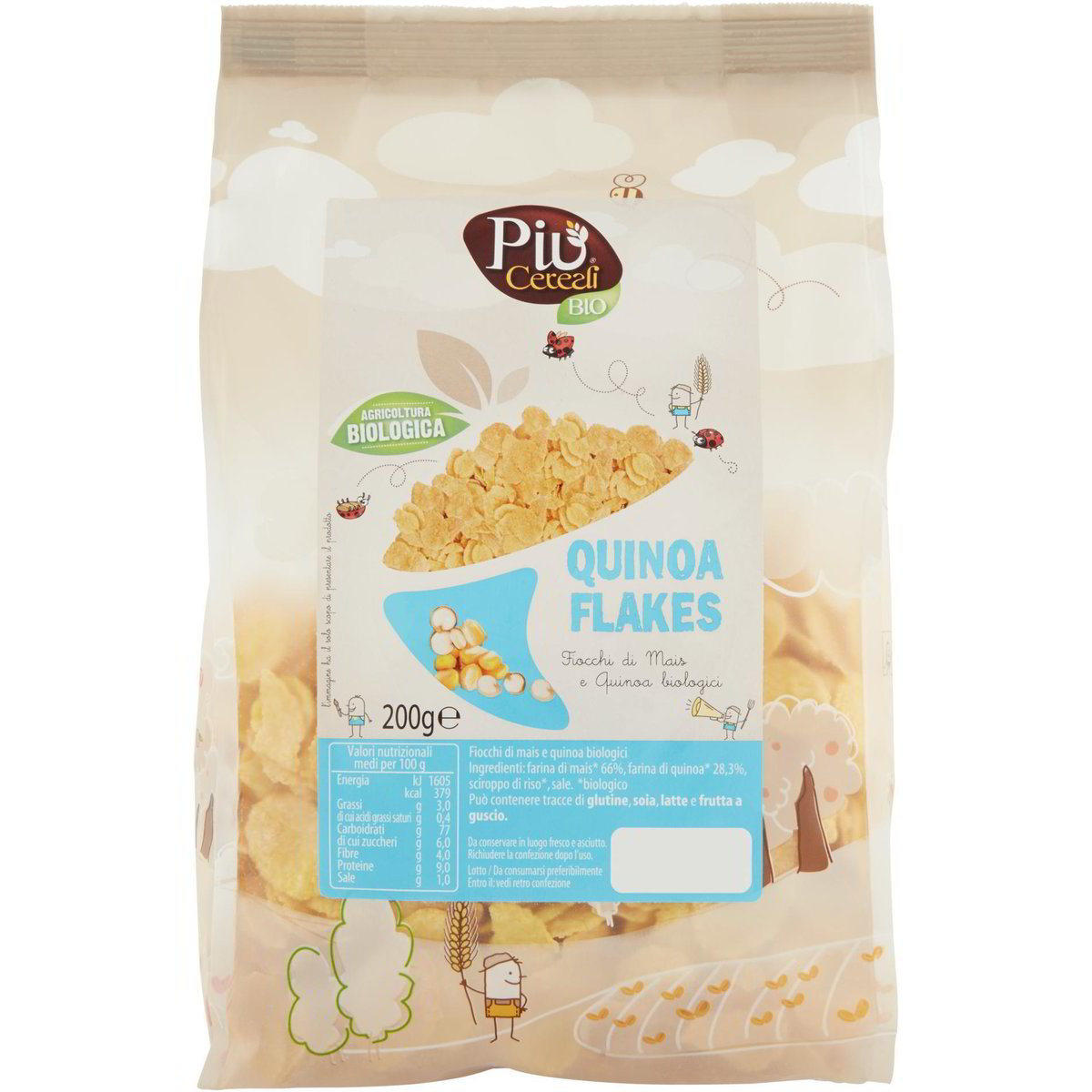 Cereali quinoa flakes PIU' CEREALI BIO 200 G Coop Shop