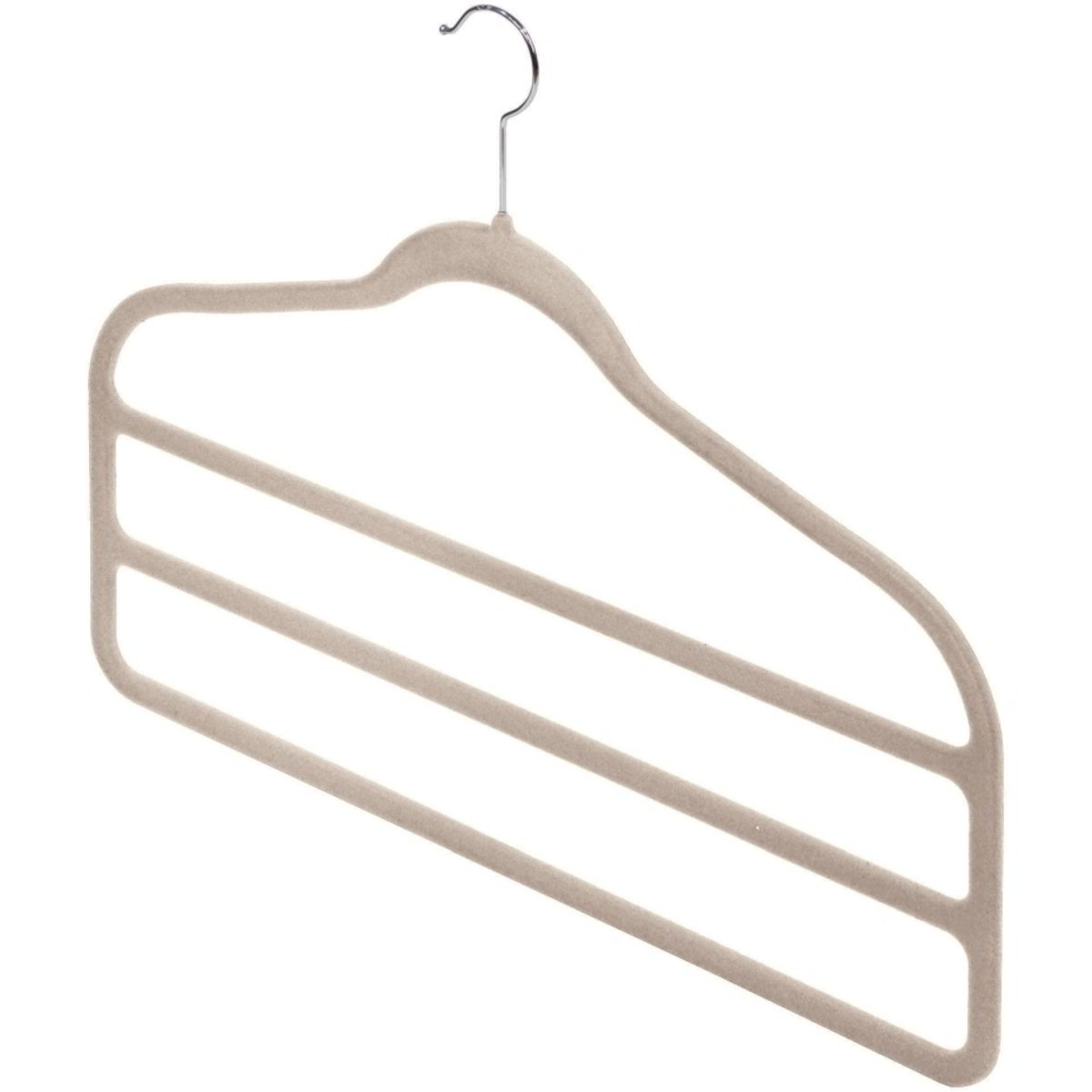 Appendiabiti Domopak | Bianco | 42 Cm | Con Barra Portapantaloni