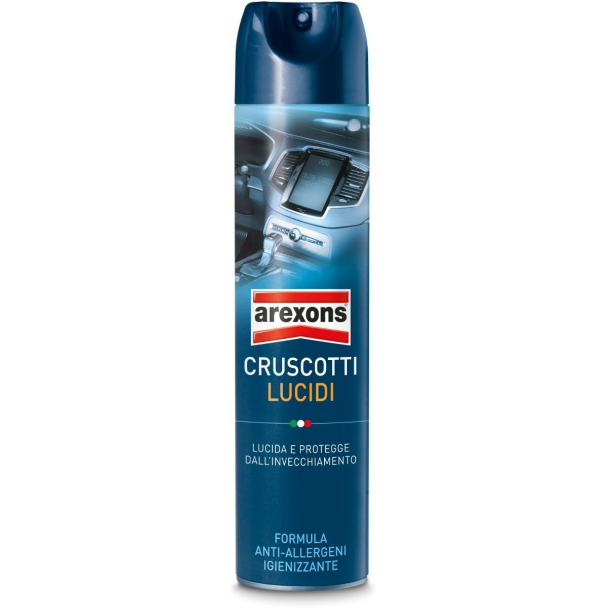 Arexons 3438 Smalto 100% Acrilico Effetti Speciali Specchiante Effetto Cromo 400 Ml - 10