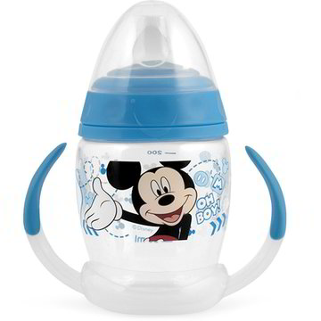 Tazza Con Beccuccio In Silicone Per Bambini | 150 Ml, 100% Silicone Alimentare, Senza BPA | Doppio Manico, Coperchio Antigoccia | Per Svezzamento E Dentizione | Resistente Al Calore