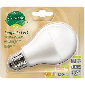 Lampade led goccia e27 1521lm COOP - VIVI VERDE - Coop