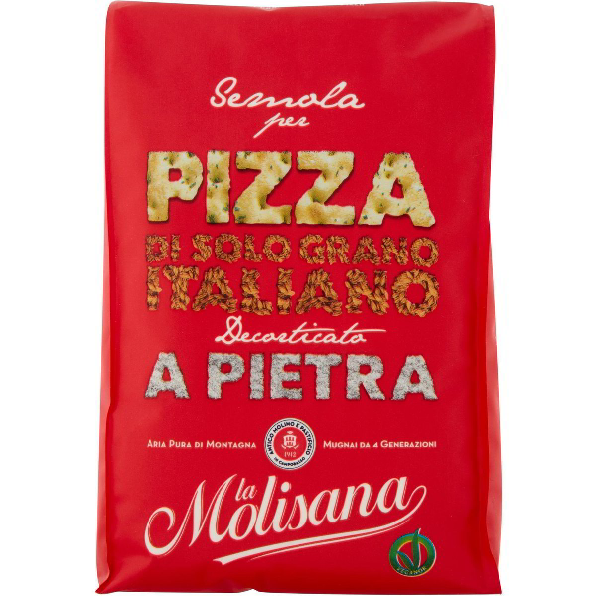 pizza con farina di semola