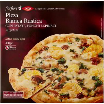 Pizza surgelata bianca rustica COOP - FIOR FIORE - Coop Shop