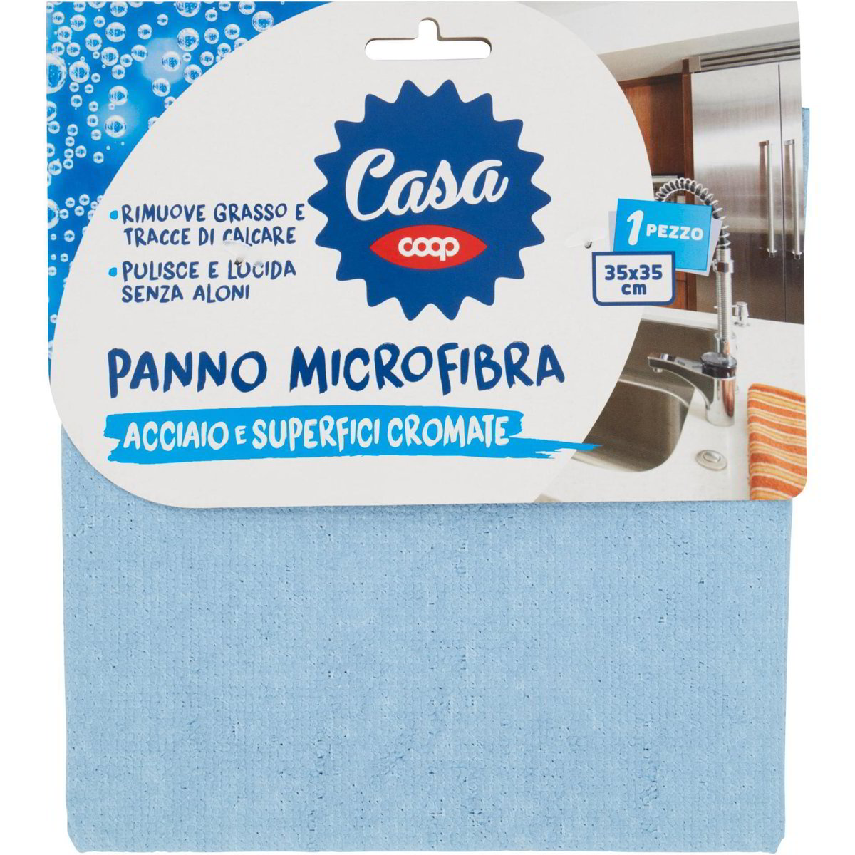 Panno Microfibra Ultra Fine Wonder Shine Per Superfici Lucide E Delicate – 30x30 Cm, Lavabile, Senza Aloni