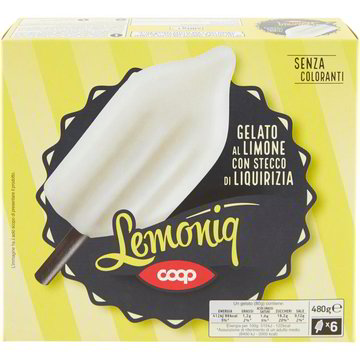 Lemoniq Gelato Al Limone Con Stecco Di Liquirizia Coop Coop Shop