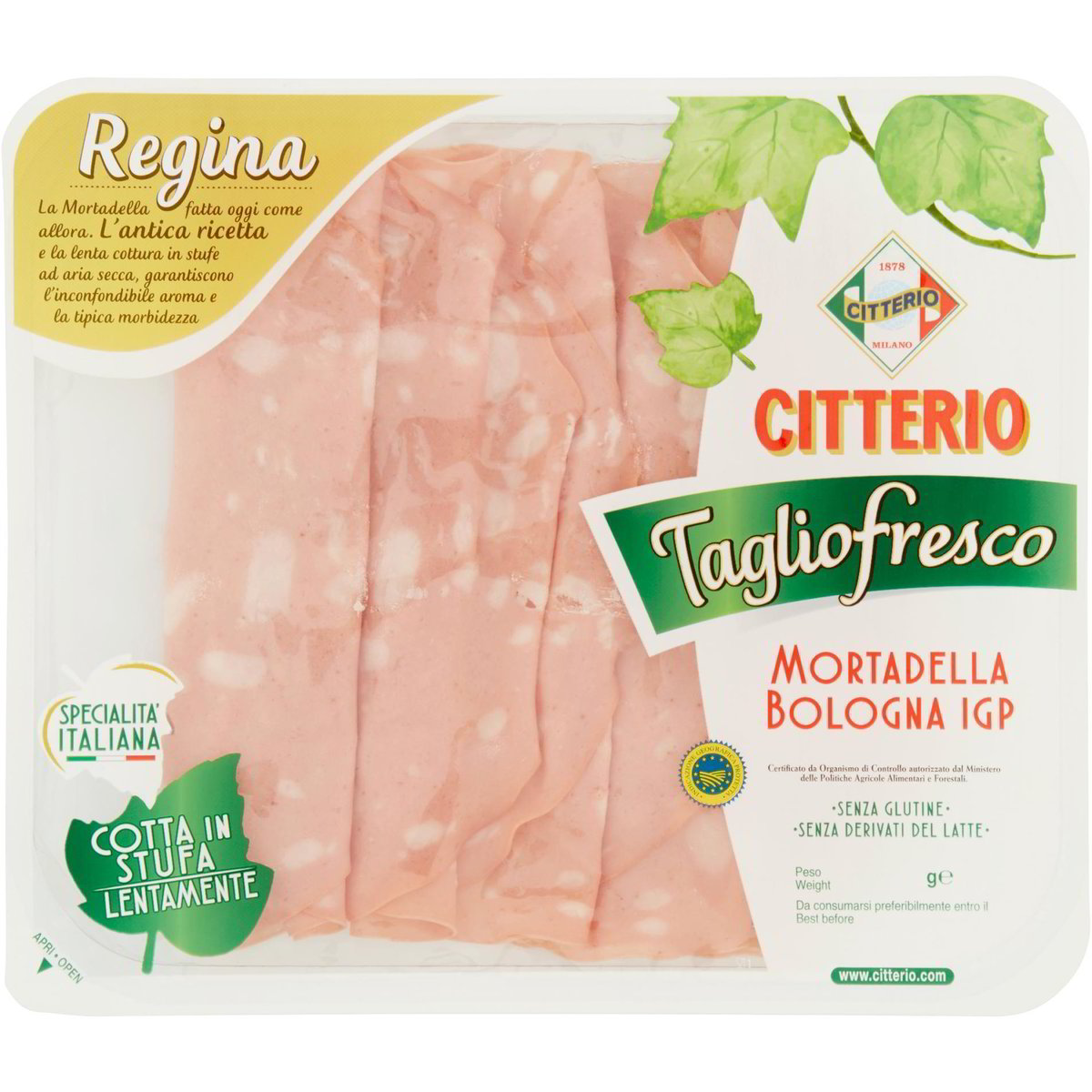 Mortadella bologna igp CITTERIO 110 G Coop Shop