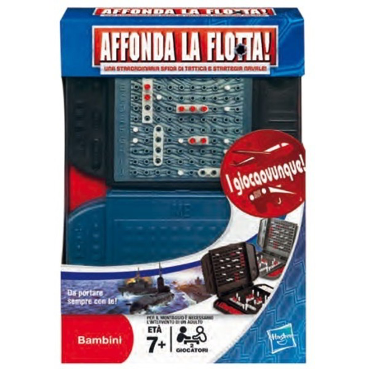 APLI Kids 19234 Battaglia Navale Magnetica Gioco Da Tavolo Per Bambini, Affonda La Flotta Classica, Dai 5 Anni In Su