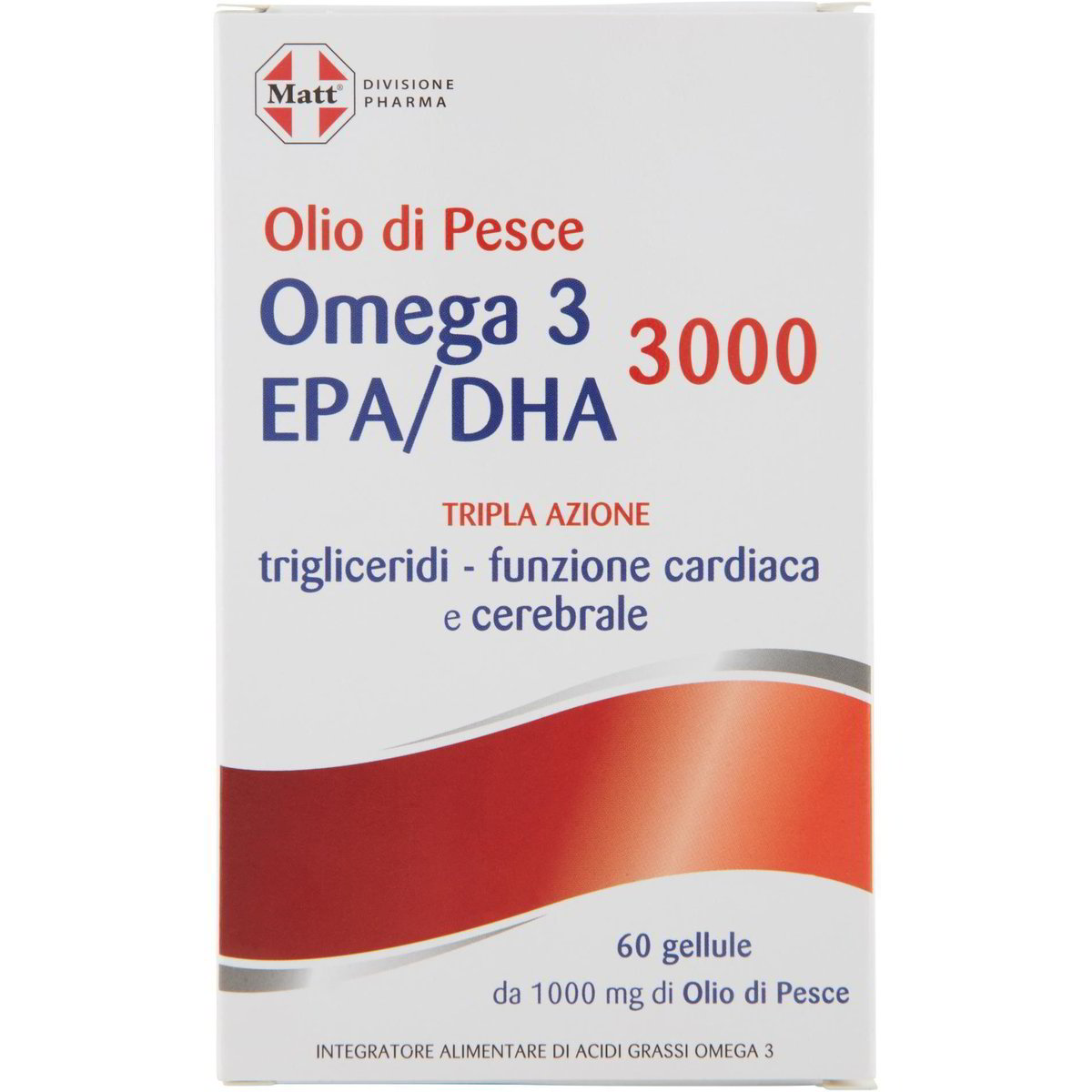 Integratore omega 3 epa/dha x60 MATT&DIET 76,5 G Coop Shop