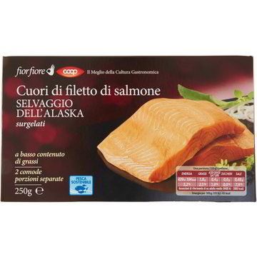 Salmone Selvaggio Filetto Cuori Di Salmone Coop Fior Fiore Coop Shop