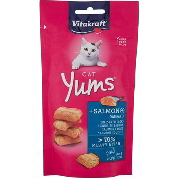 Snack Per Gatti Vitakraft Triggles - Con Pollock, 40g, Senza Zucchero, Bocconcini Morbidi - Foto 5