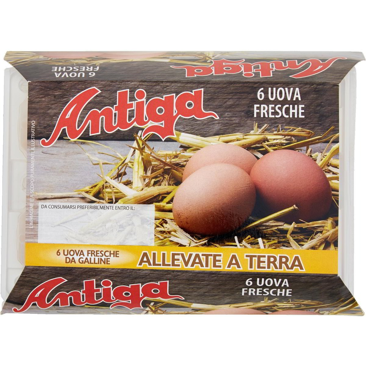 Generisch Targa In Metallo Retrò 'Uova Fresche' 30x20 Cm: Insegna Vintage Per Cucina, Bar E Garage