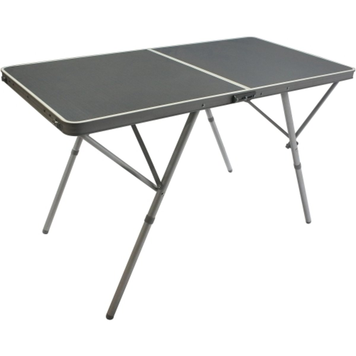 Tavolo Campeggio Picnic Altezza Regolabile Pieghevole Grigio Maniglia Trasporto 88040788 - Foto 6