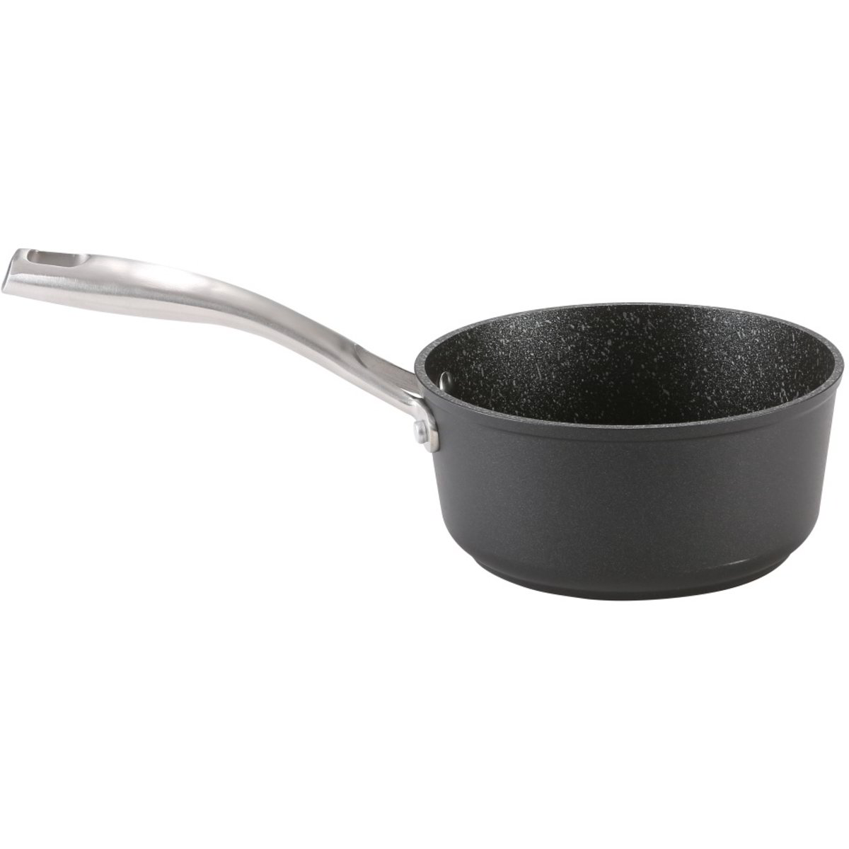 Casseruola Agros In Alluminio Forgiato Riciclato, 16x7,5 Cm (1,3 L) – Adatta A Induzione, Antiaderente Xylan Plus