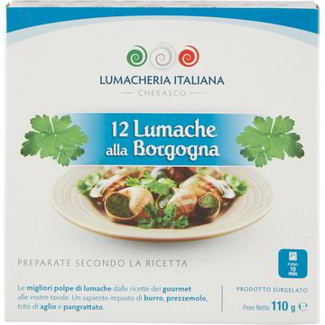 Lumache 12 Alla Borgogna Coop Shop
