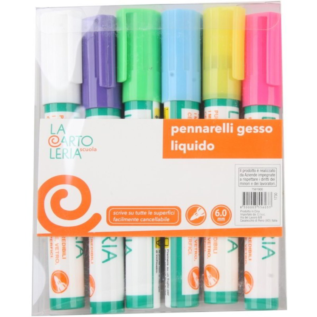 OSAA Artline Special Purpose - Pennarello Indelebile Punta Fine Nero Esterno E Uso Industriale - Foto 4