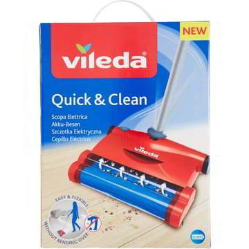 Scopa elettrica quick \u0026 clean VILEDA - Coop Shop