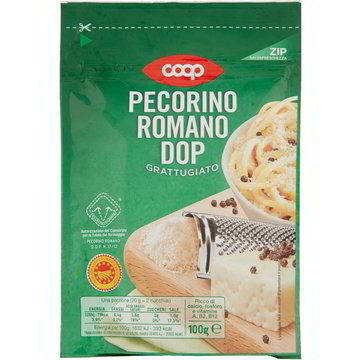 pecorino romano dop grattugiato coop coop shop