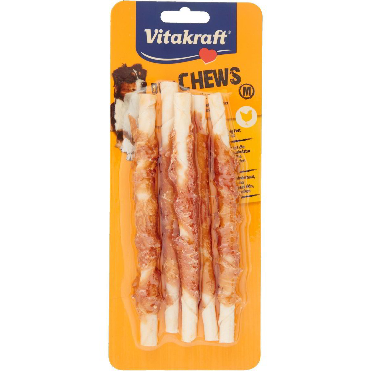 Snack Per Cani - Bastoncini Masticabili Al Pollame, 8 Pezzi Da 11g, Con Vitamine E Prebiotici - Foto 8