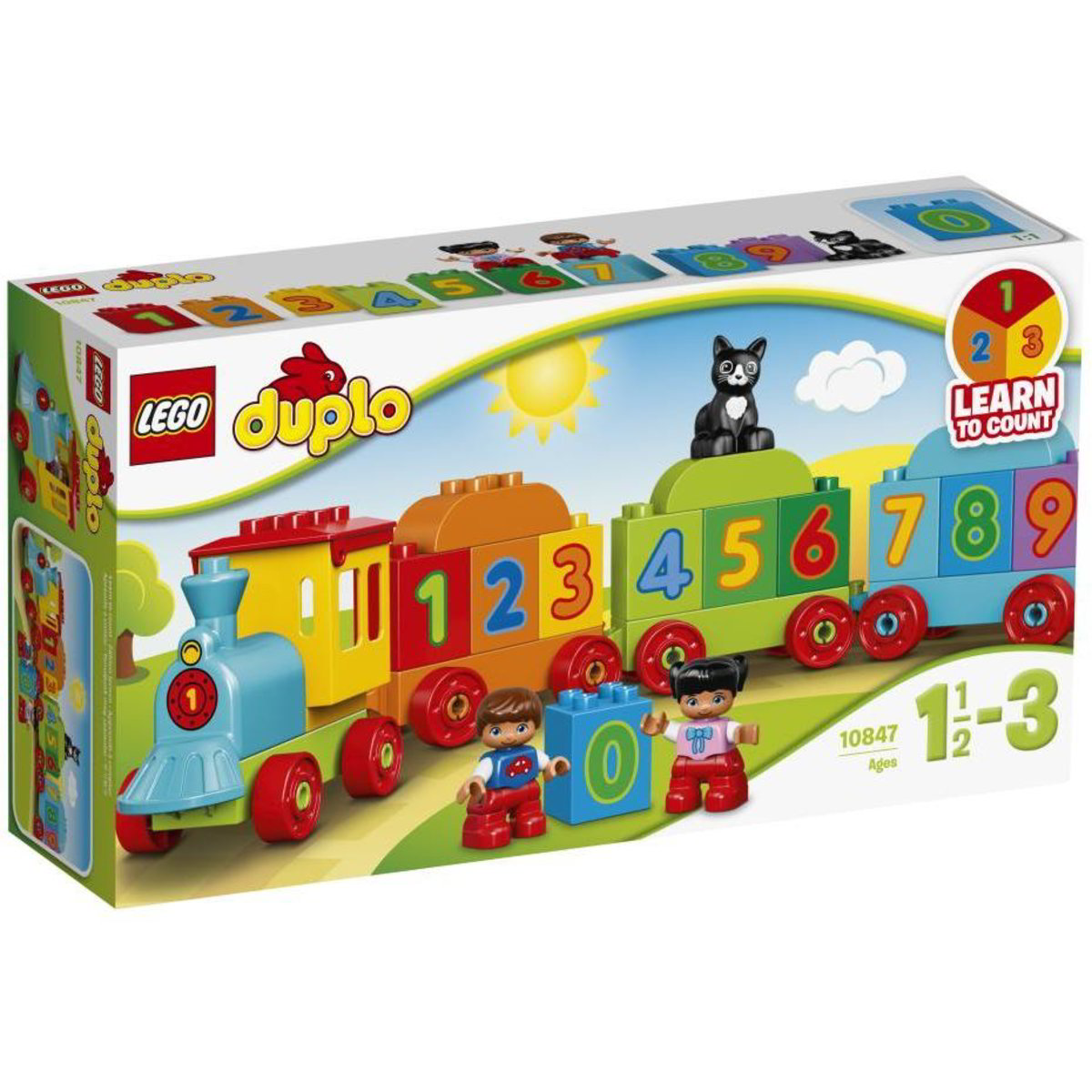 Gioco Dei Numeri 45 Tessere | Per Imparare La Matematica Divertendosi | Da 3 Anni In Su | Operazioni E Numeri - 5
