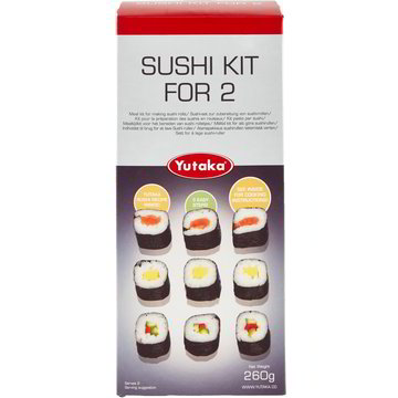 Sushi kit for 2 YUTAKA 260 G - Coop Shop