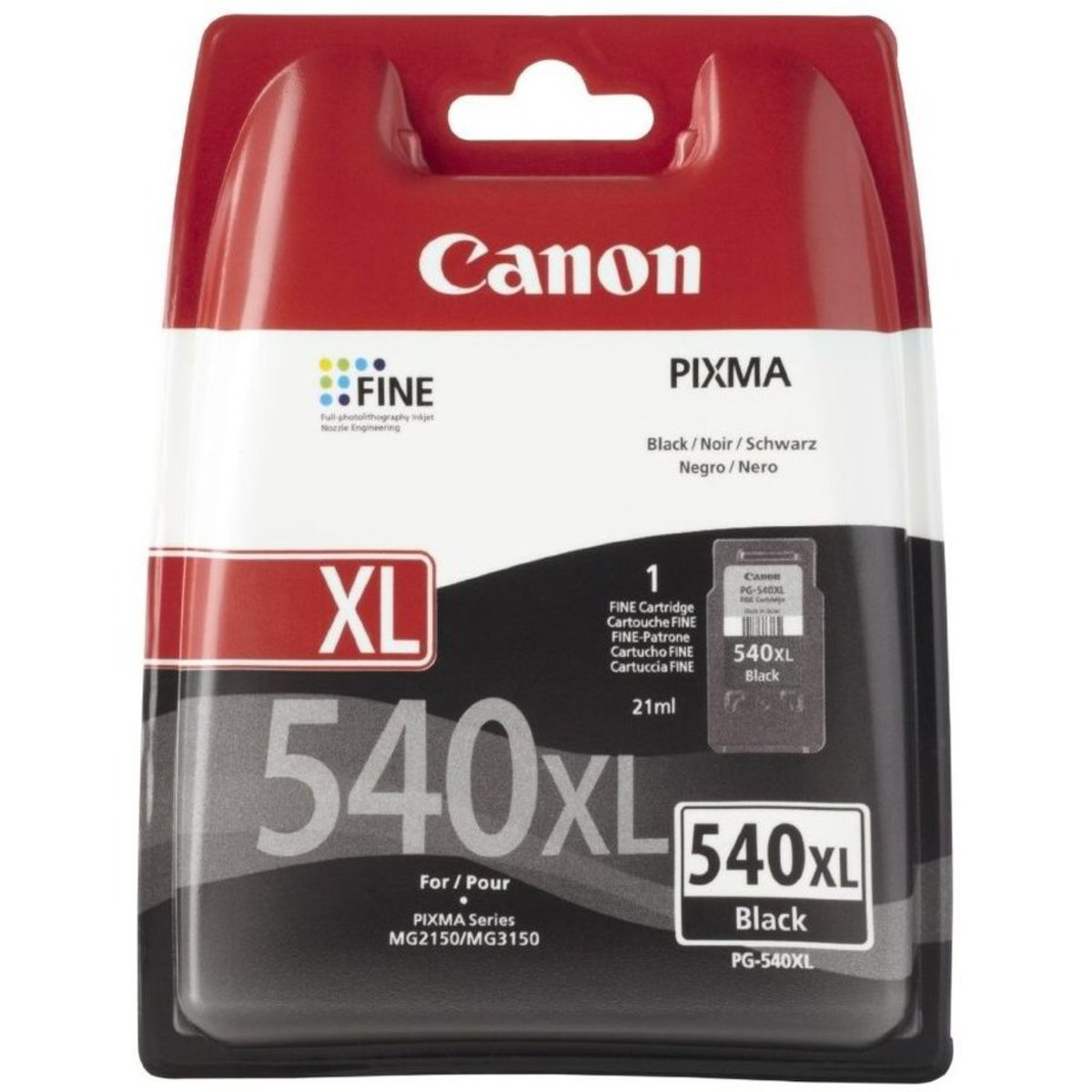 5 X 100 Ml Kit Inchiostro Per Ricarica Cartucce Canon Pg 540 Cl