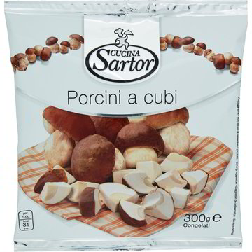 Porcini a cubi CUCINA SARTOR - Coop
