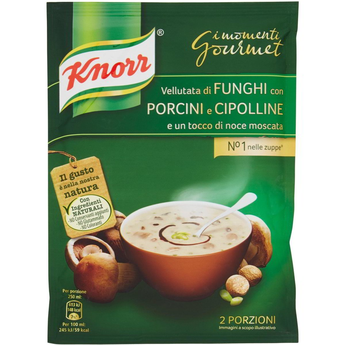 Vellutata di funghi con porcini e cipolline KNORR 61 G Coop Shop