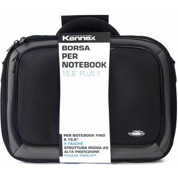DOMISO Custodia Impermeabile Per Laptop 15-15.6 Pollici - Borsa 3 In 1 Con Tracolla E Maniglia - Protettiva E Capiente Per Computer E Tablet