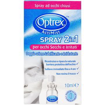 Spray 2in1 per occhi secchi e irritati actimist OPTREX - Coop