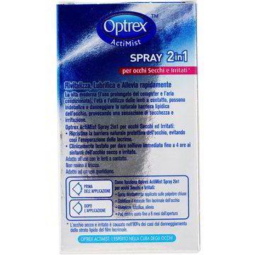 Spray 2in1 per occhi secchi e irritati actimist OPTREX - Coop