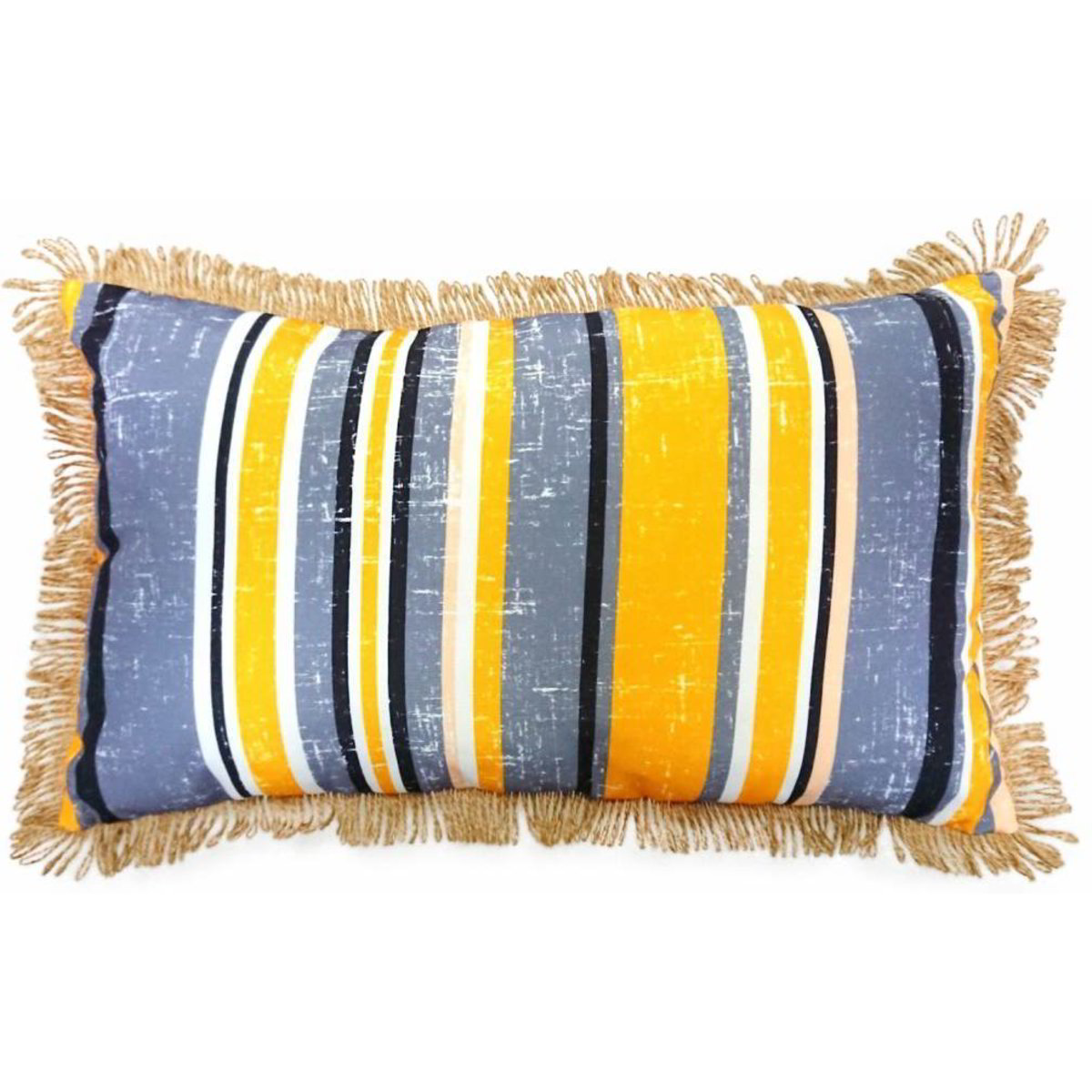 CUSCINI LETTERARI - Copricuscino in Juta lavata / Juta washed pillow case WHY NOT - Size 38x25cm main image 0