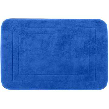Five Tappeto Contour WC Memory Foam 48x48 Cm | Tappetino Bagno Turchese Antiscivolo Morbido