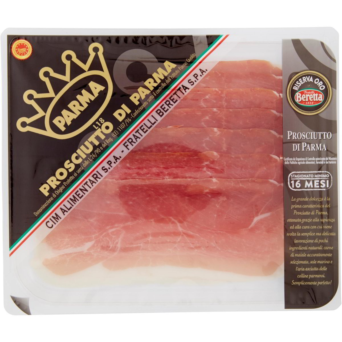 Prosciutto di parma DOP 16 mesi FRATELLI BERETTA 100 G Coop Shop