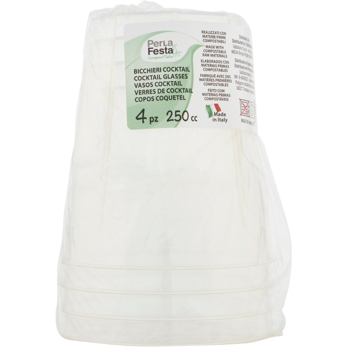 1000 Bicchieri Acqua in Plastica Bianchi da 200 ml, Riciclabili, Extra Rigidi e Super Resistenti, Usa e Getta, Ideale per Casa, Ufficio, Asporto Bevande Fredde (3 formati disponibili