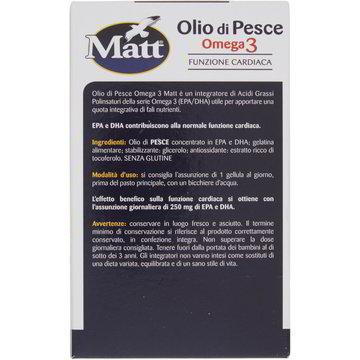 OLIO PESCE OMEGA3 MATT\u0026D.29,4G - Coop Shop