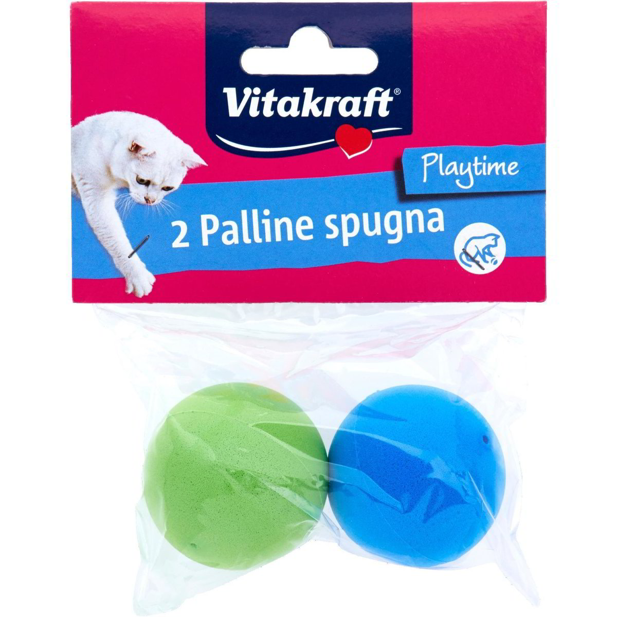 Palline Di Spugna Soft - Set Di 4 Palline 3.5 Cm - Rosse