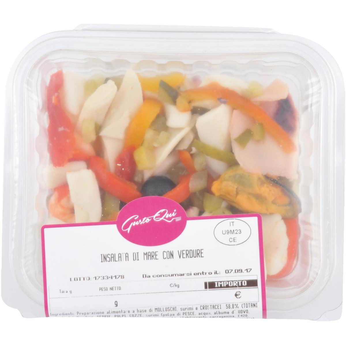 insalata di mare con seppia