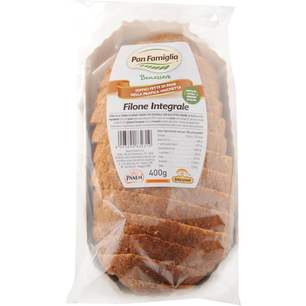 Pane integrale PANEM 400 G - Coop Shop